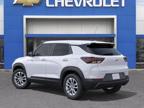 Summit White 2026 Chevrolet Trailblazer LS
