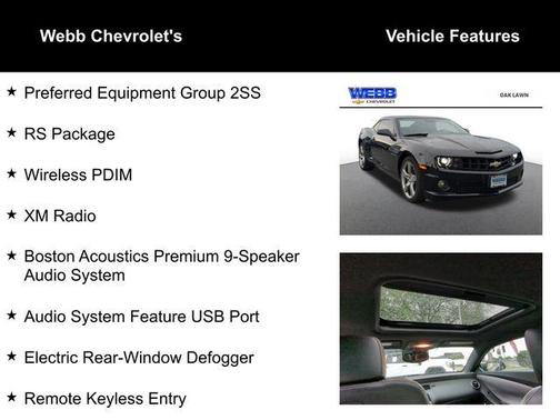 2010 Chevrolet Camaro 2SS