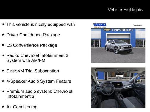 Sterling Gray Metallic 2026 Chevrolet Trax LS