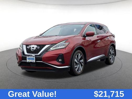Scarlet Ember Tintcoat 2022 Nissan Murano SL Intelligent AWD