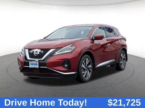 Scarlet Ember Tintcoat 2022 Nissan Murano SL Intelligent AWD