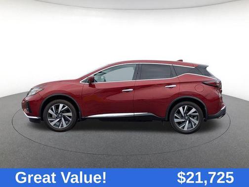 Scarlet Ember Tintcoat 2022 Nissan Murano SL Intelligent AWD