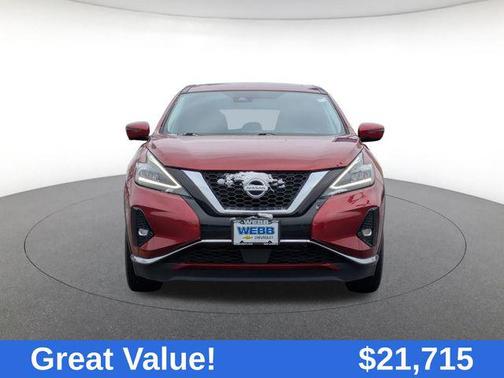 Scarlet Ember Tintcoat 2022 Nissan Murano SL Intelligent AWD