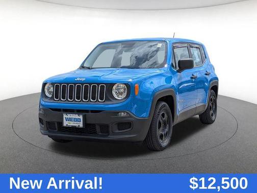Sierra Blue 2015 Jeep Renegade Sport