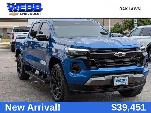Glacier Blue Metallic 2024 Chevrolet Colorado Z71