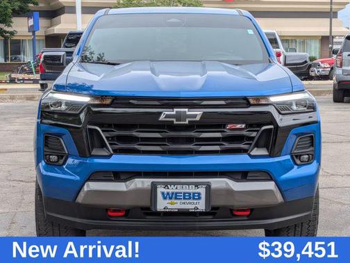 Glacier Blue Metallic 2024 Chevrolet Colorado Z71