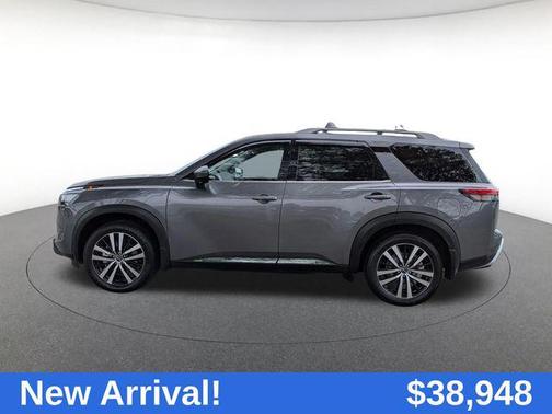 Gun Metallic 2024 Nissan Pathfinder Platinum 4WD
