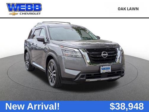 Gun Metallic 2024 Nissan Pathfinder Platinum 4WD