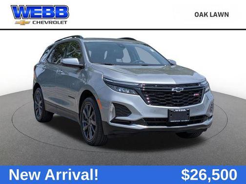 Sterling Gray Metallic 2024 Chevrolet Equinox FWD RS