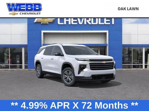 Summit White 2026 Chevrolet Traverse LT SUV
