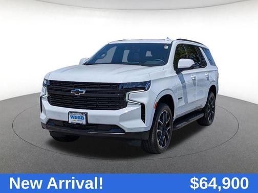 Summit White 2024 Chevrolet Tahoe 4WD RST