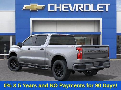 Sterling Gray Metallic 2026 Chevrolet Silverado 1500 Custom