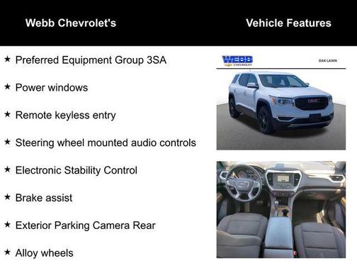 2019 GMC Acadia SLE-1
