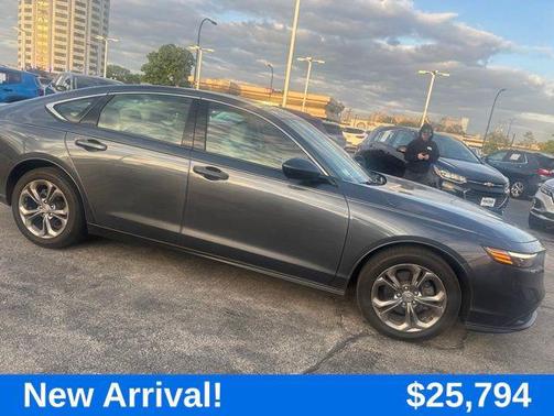 Gray Metallic 2024 Honda Accord EX