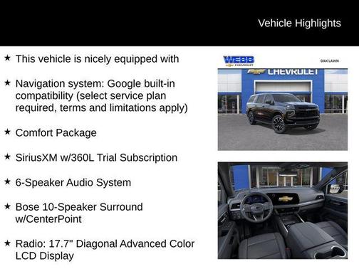 2026 Chevrolet Suburban RST