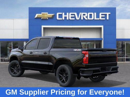 Black 2026 Chevrolet Silverado 1500 Custom