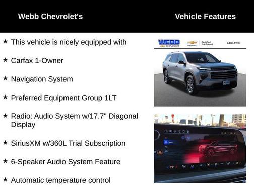 2025 Chevrolet Traverse LT