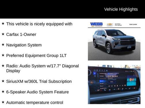 2025 Chevrolet Traverse LT