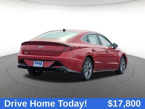 Calypso Red 2020 Hyundai SONATA SEL