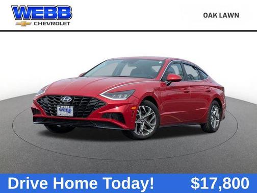 Calypso Red 2020 Hyundai SONATA SEL
