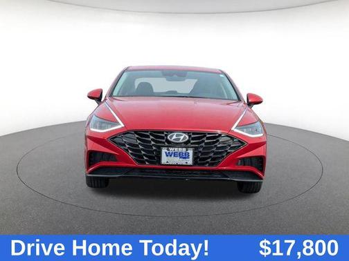 Calypso Red 2020 Hyundai SONATA SEL