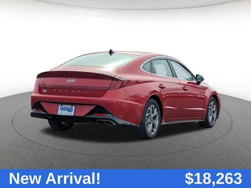 Calypso Red 2020 Hyundai SONATA SEL