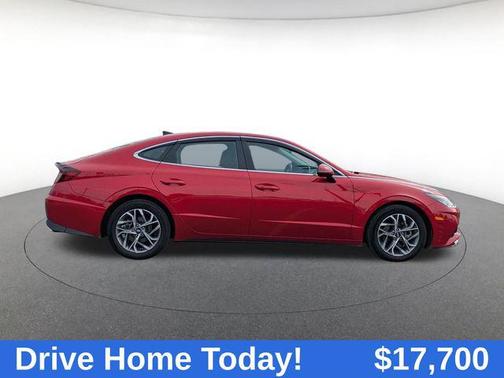 Calypso Red 2020 Hyundai SONATA SEL