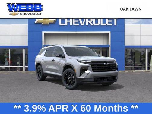 Sterling Gray Metallic 2026 Chevrolet Traverse LT