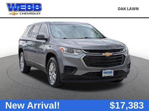 Satin Steel Metallic 2021 Chevrolet Traverse LS