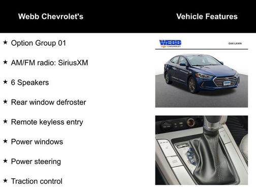 2018 Hyundai ELANTRA Value Edition