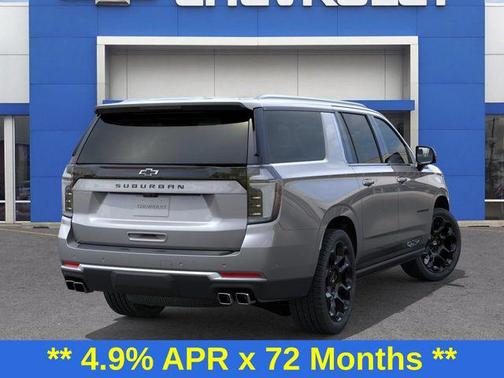 Sterling Gray Metallic 2026 Chevrolet Suburban High Country, 4WD