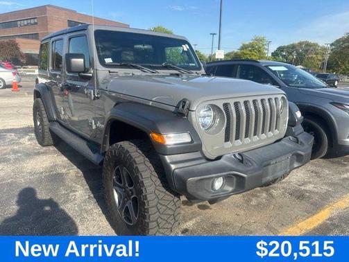 Granite Crystal Metallic Clearcoat 2019 Jeep Wrangler Unlimited Sport