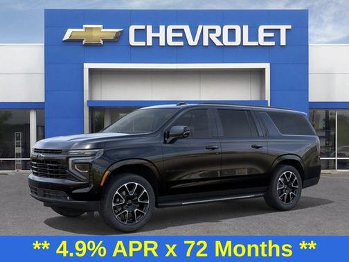 Black 2026 Chevrolet Suburban RST
