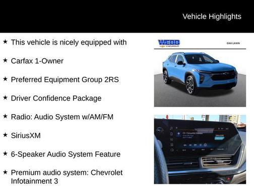 2024 Chevrolet Trax FWD 2RS