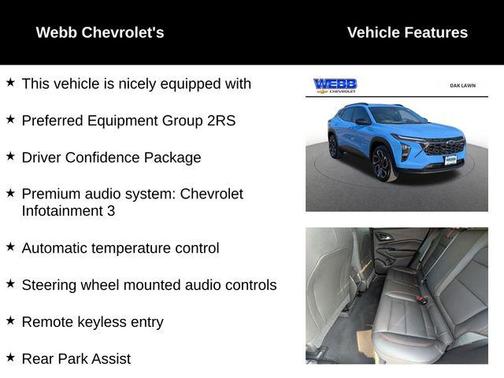 2024 Chevrolet Trax FWD 2RS