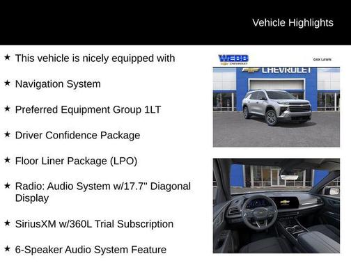 2026 Chevrolet Traverse LT