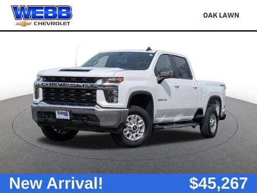 Summit White 2022 Chevrolet Silverado 2500 LT