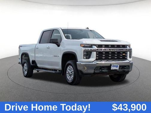 Summit White 2022 Chevrolet Silverado 2500 LT