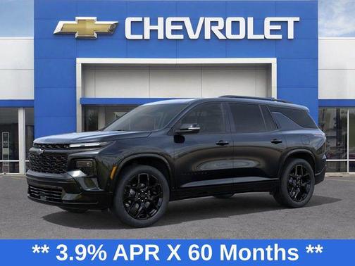 Mosaic Black Metallic 2026 Chevrolet Traverse RS