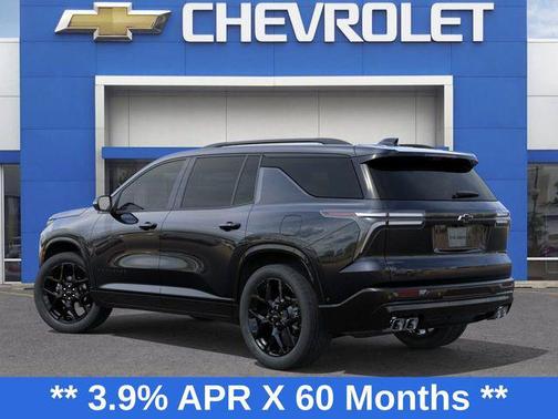 Mosaic Black Metallic 2026 Chevrolet Traverse RS
