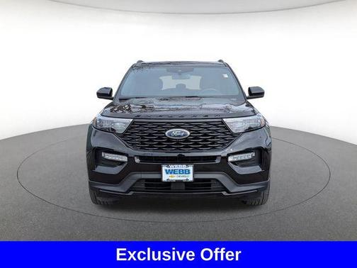 Agate Black Metallic 2022 Ford Explorer ST-Line