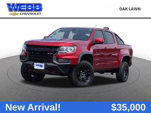 Cherry Red Tintcoat 2021 Chevrolet Colorado ZR2