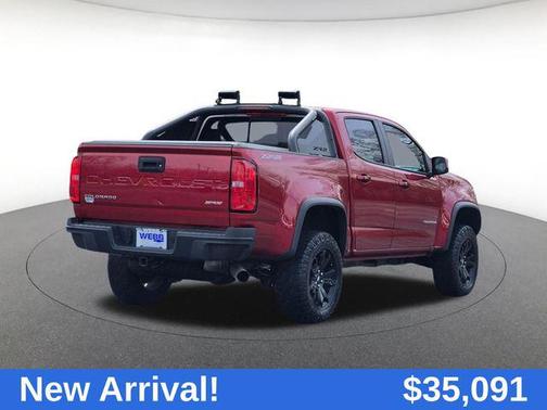 Cherry Red Tintcoat 2021 Chevrolet Colorado ZR2