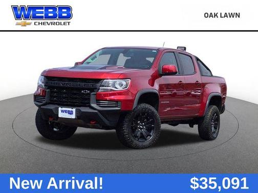 Cherry Red Tintcoat 2021 Chevrolet Colorado ZR2 Truck