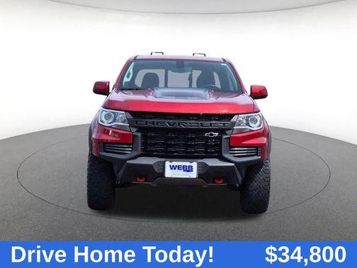 Cherry Red Tintcoat 2021 Chevrolet Colorado ZR2