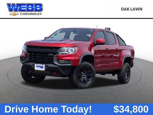 Cherry Red Tintcoat 2021 Chevrolet Colorado ZR2