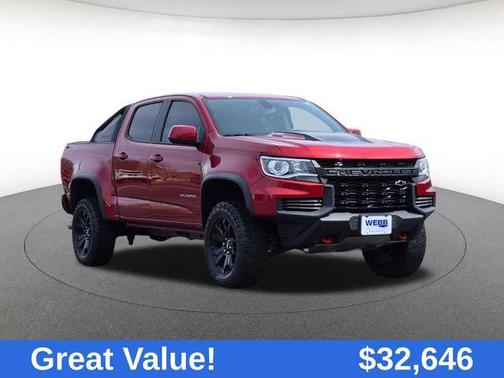 Cherry Red Tintcoat 2021 Chevrolet Colorado ZR2