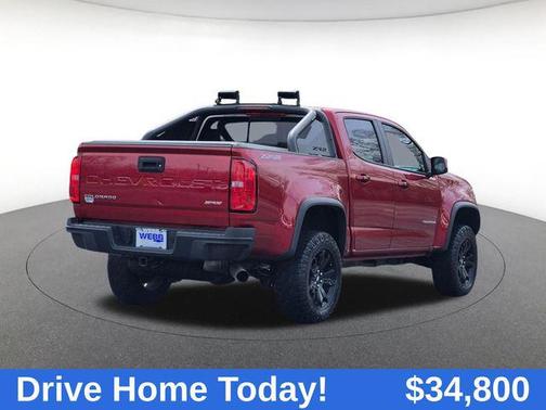 Cherry Red Tintcoat 2021 Chevrolet Colorado ZR2