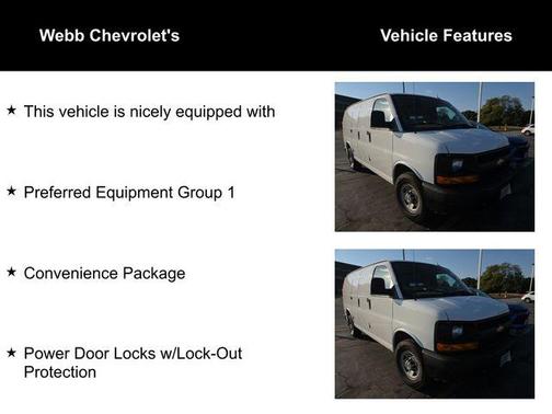 2015 Chevrolet Express 2500 Work Van