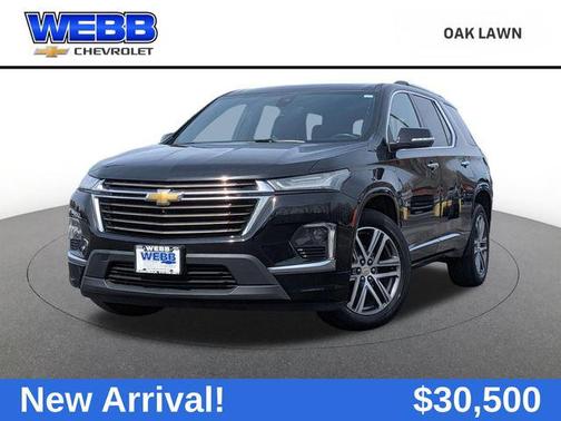 Black Metallic 2022 Chevrolet Traverse High Country SUV